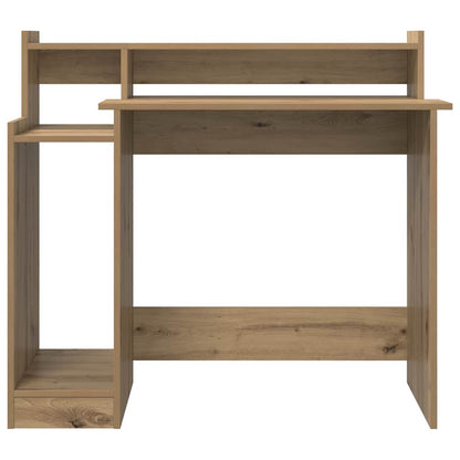Bureau met plank Artisan Eiken 97 x 45 x 90 cm Bewerkt hout