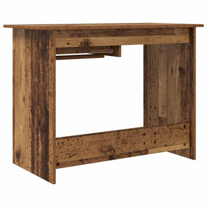 Bureau met lade Oudhout 100 x 50 x 76 cm Bewerkt hout