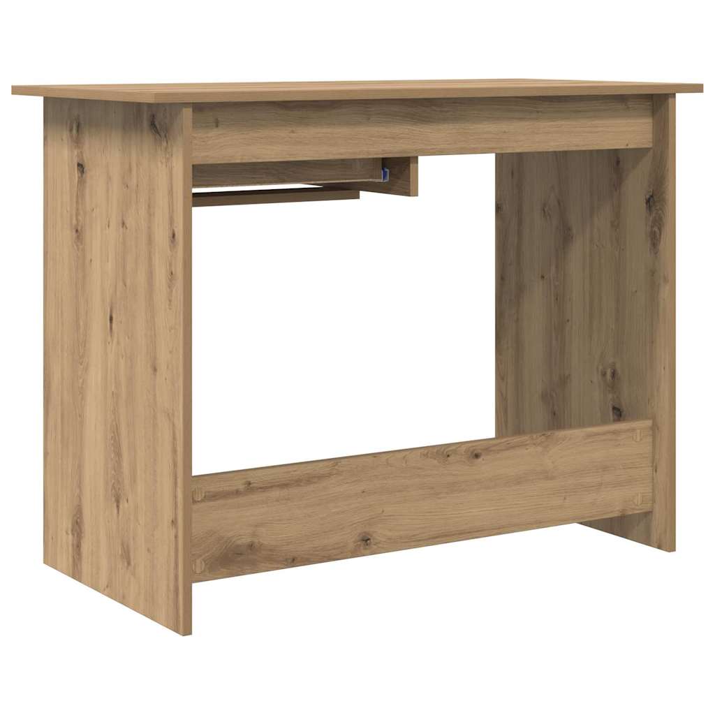 Bureau met lade Artisan Eiken 100 x 50 x 76 cm Bewerkt hout