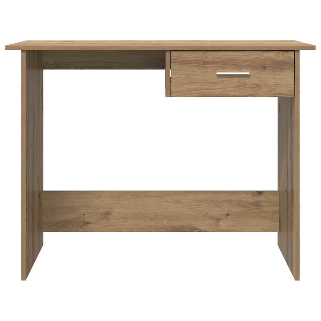 Bureau met lade Artisan Eiken 100 x 50 x 76 cm Bewerkt hout