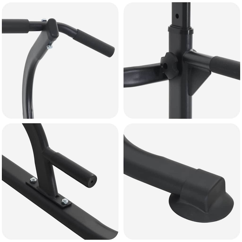 Kracht Toren Dip Station Zwart 102 x 95 x 210 cm