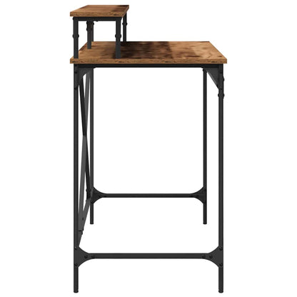 Bureau Oud Hout 100 x 50 x 90 cm Bewerkt hout