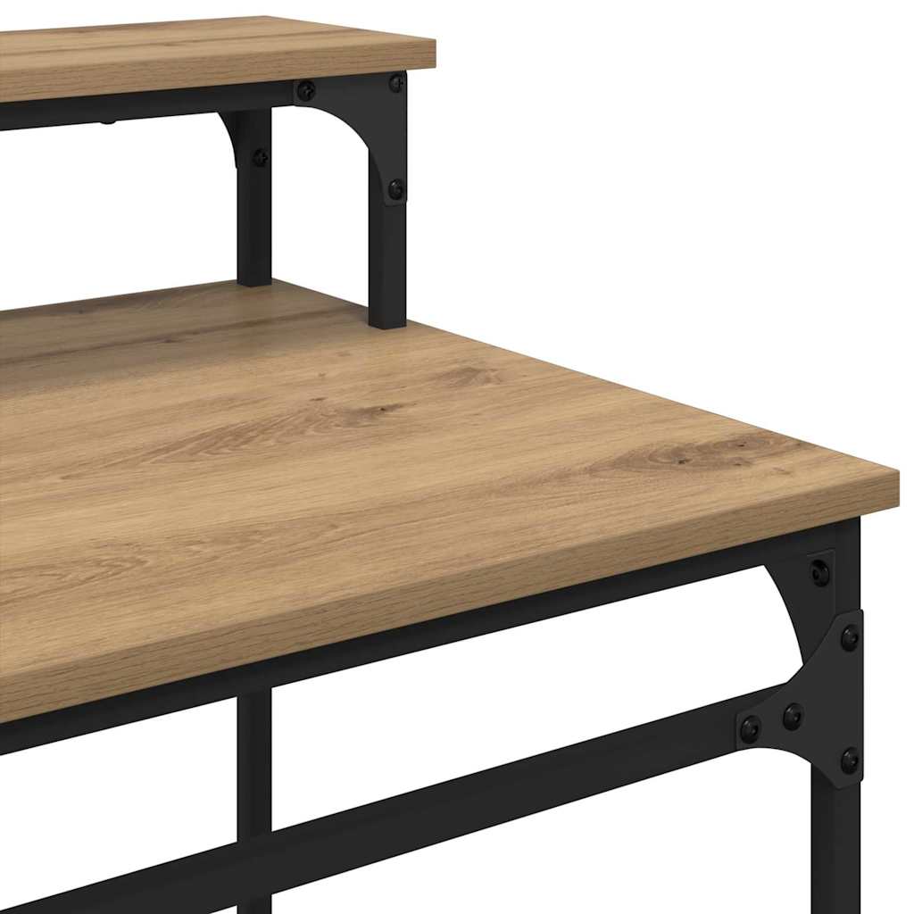 Bureau Artisan Eiken 100 x 50 x 90 cm Bewerkt hout