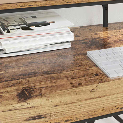 Bureau Oud Hout 80 x 50 x 90 cm Bewerkt hout