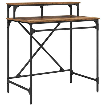 Bureau Oud Hout 80 x 50 x 90 cm Bewerkt hout