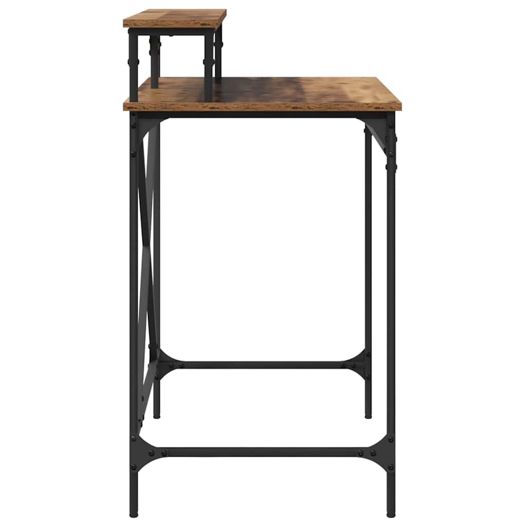 Bureau Oud Hout 80 x 50 x 90 cm Bewerkt hout