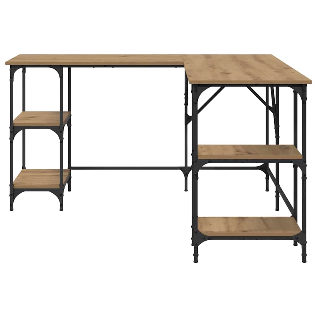 Bureau Artisan Eiken 139 x 139 x 75 cm Bewerkt hout