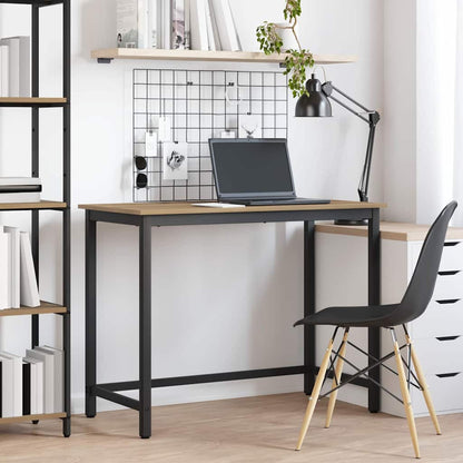 Tafel Artisan Eiken 80 x 50 x 76,5 cm Engineered hout en staal