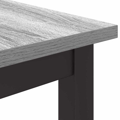 Tafel Grijs Sonoma 100 x 50 x 76,5 cm Engineered hout en staal
