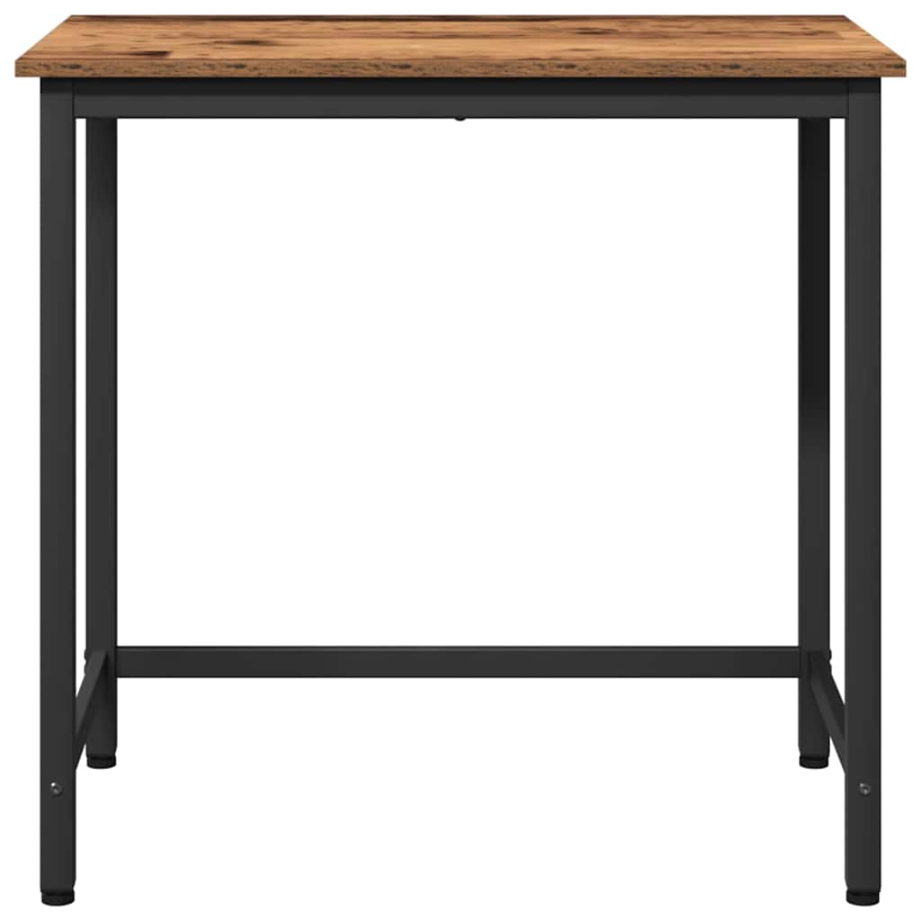 Tafel Oudhout 100 x 50 x 76,5 cm Engineered hout en staal