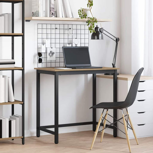 Tafel Artisan Eiken 100 x 50 x 76,5 cm Engineered hout en staal