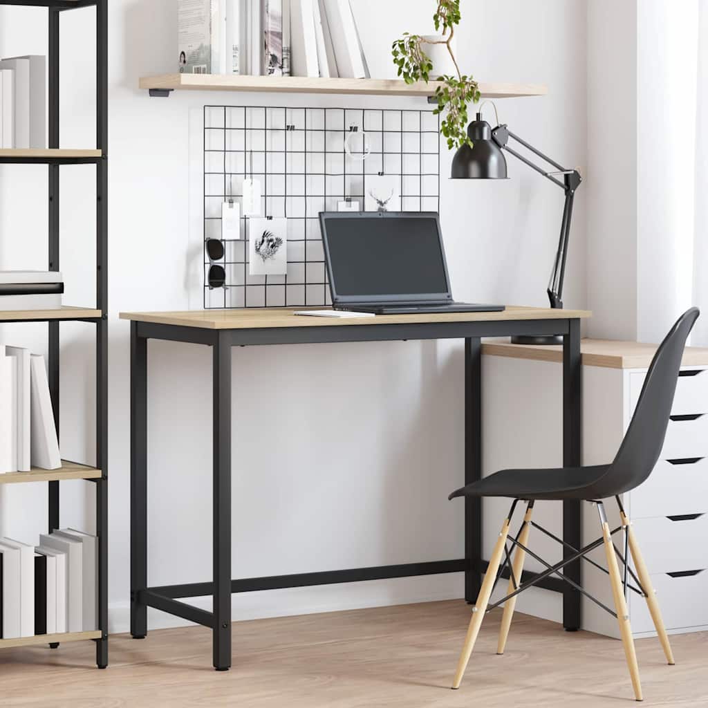 Tafel Sonoma Eiken 80 x 50 x 76,5 cm Engineered hout en staal