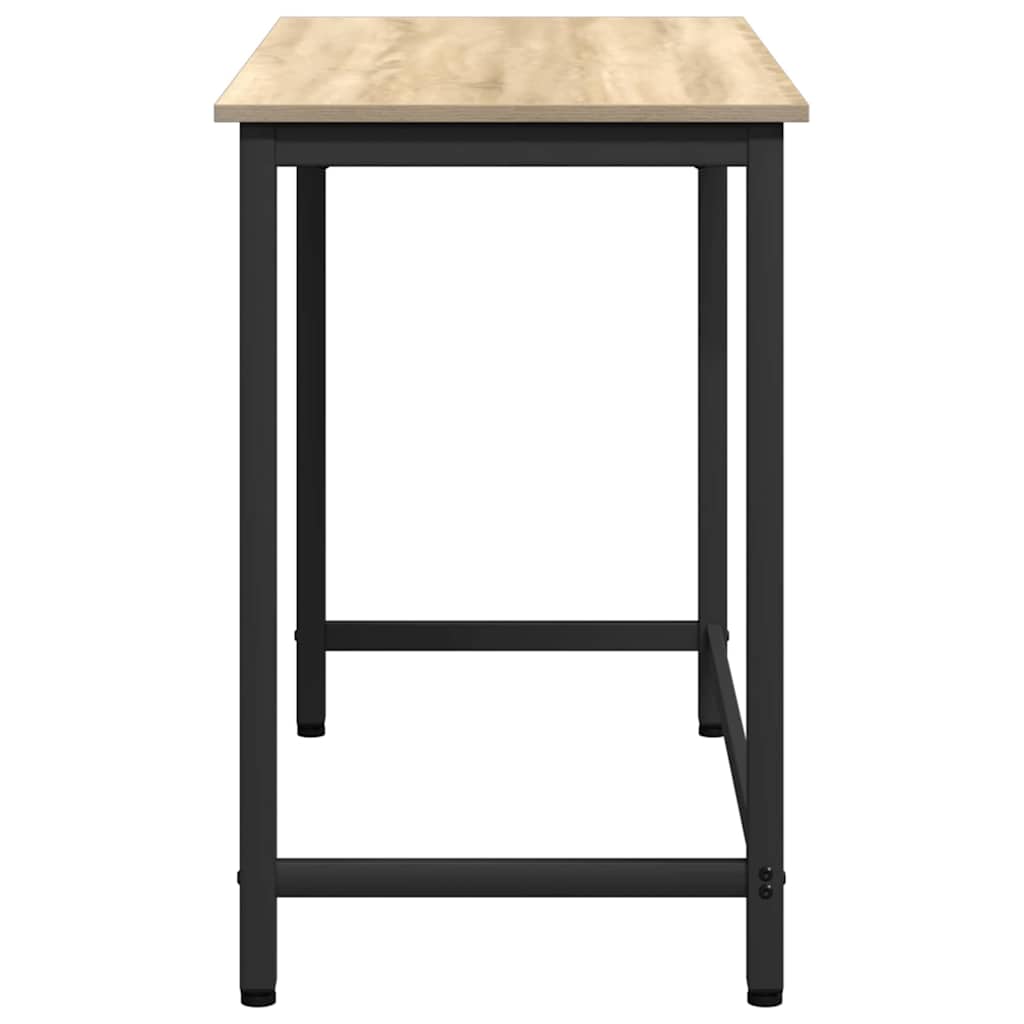 Tafel Sonoma Eiken 80 x 50 x 76,5 cm Engineered hout en staal