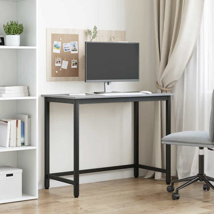 Tafel Grijs Sonoma 80 x 50 x 76,5 cm Engineered hout en staal