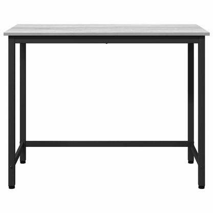 Tafel Grijs Sonoma 80 x 50 x 76,5 cm Engineered hout en staal