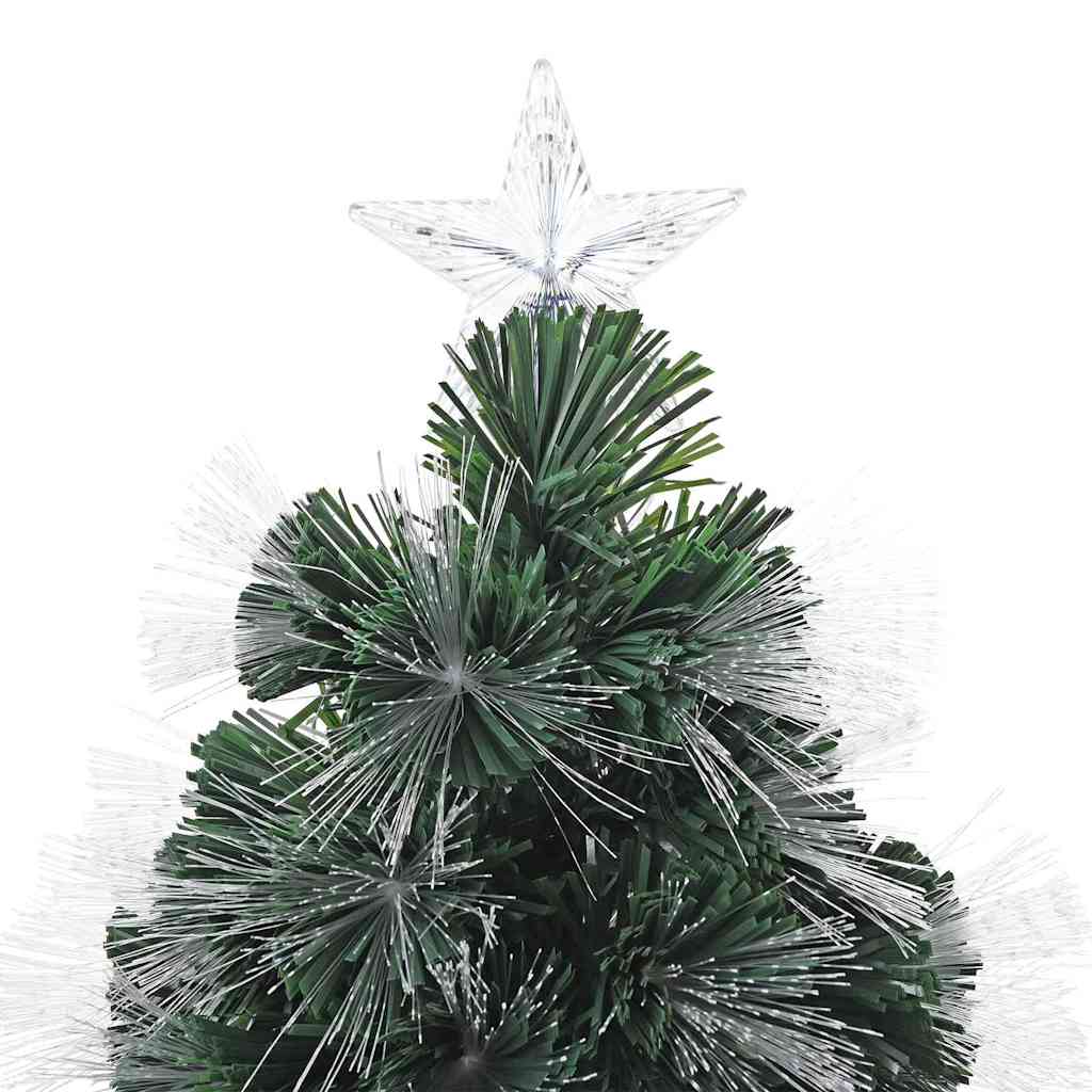 Kunstkerstboom met decoratieve slingerlichten Groen 64 cm PVC