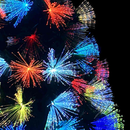 Kunstkerstboom met decoratieve slingerlichten Groen 64 cm PVC