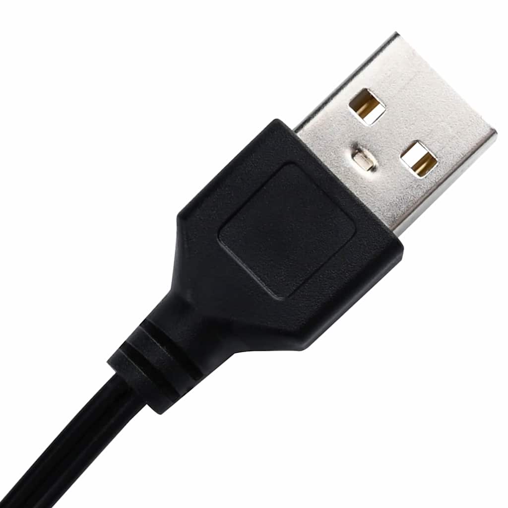 Kunstkerstboom met decoratieve slingerlichten Groen 64 cm PVC