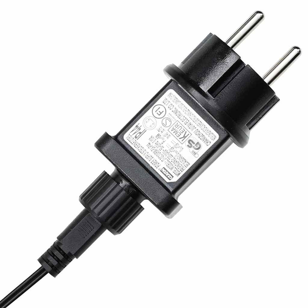 Kunstkerstboom met decoratieve slingerlichten Groen 180 cm PVC