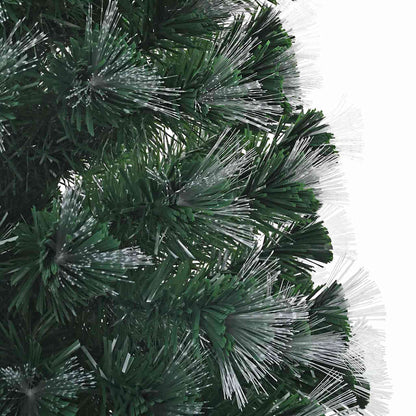 Kunstkerstboom met decoratieve slingerlichten Groen 240 cm PVC