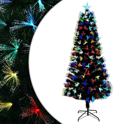 Kunstkerstboom met decoratieve slingerlichten Groen 240 cm PVC