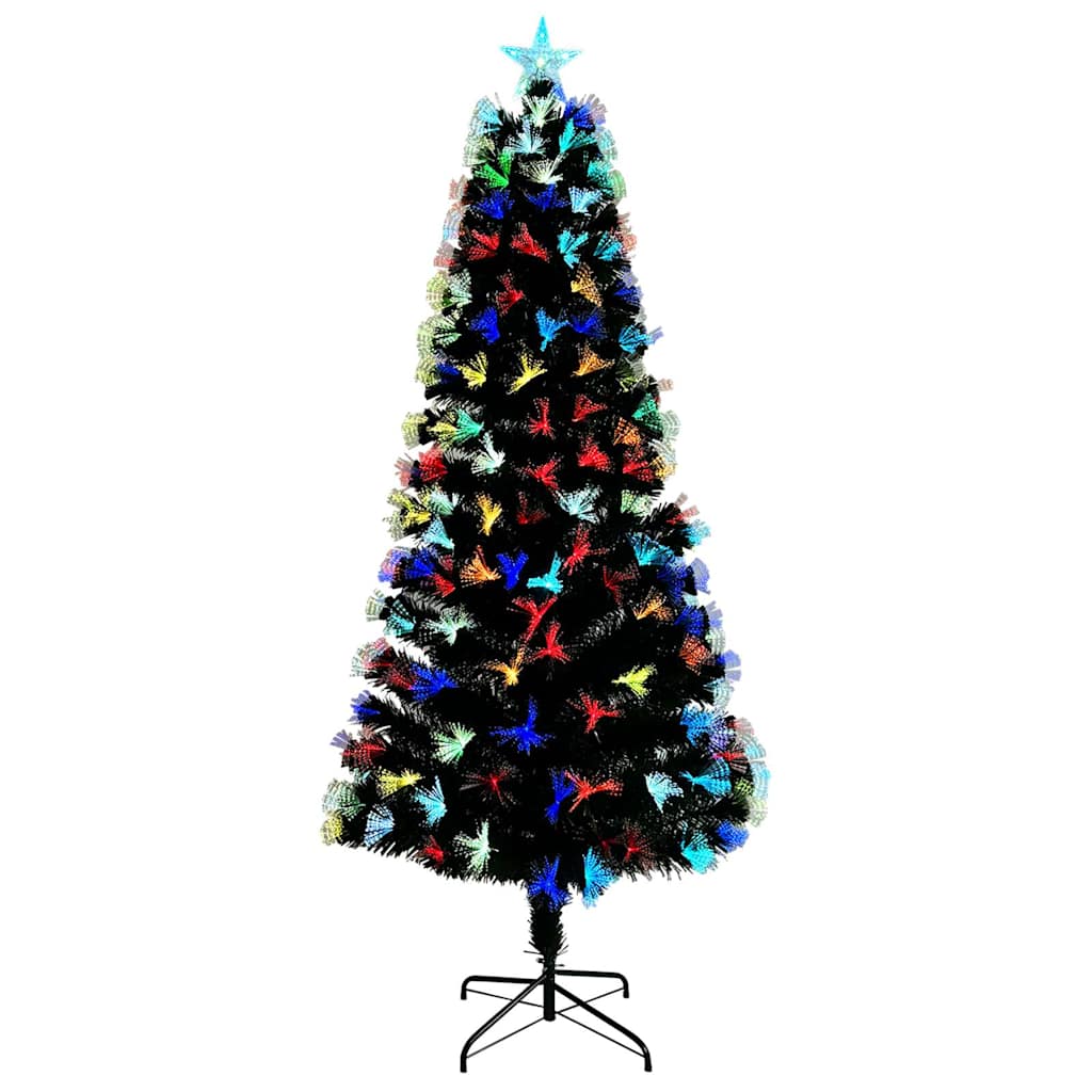 Kunstkerstboom met decoratieve slingerlichten Groen 240 cm PVC