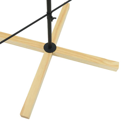 Kerst Cone Boom met standaard Zwart 210 cm Staal