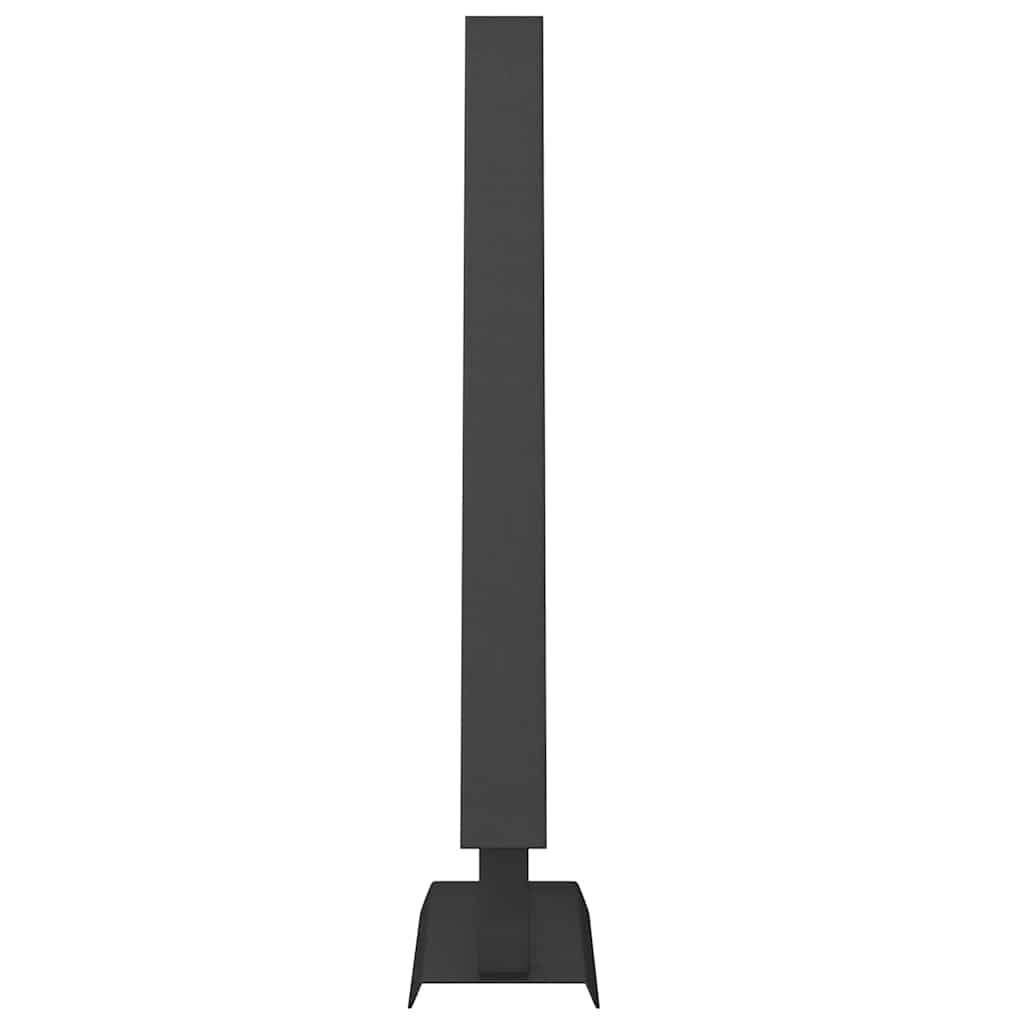 Metalen kerstboom met standaard Zwart 60 cm Staal