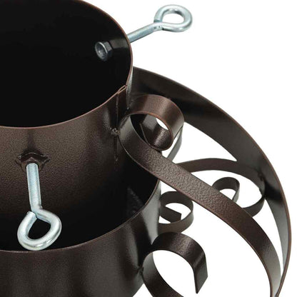 Kerstboomstandaard Antiek koper 40 x 40 x 20.5 cm Staal