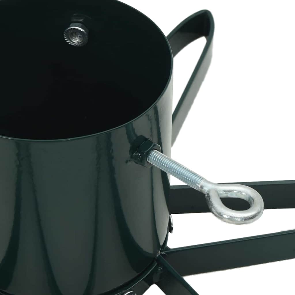 Kerstboomstandaard 1.73 Groen 49 x 49 x 15,5 cm Staal