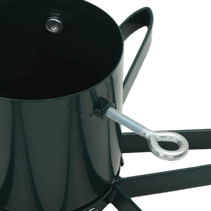 Kerstboomstandaard 1.73 Groen 49 x 49 x 15,5 cm Staal