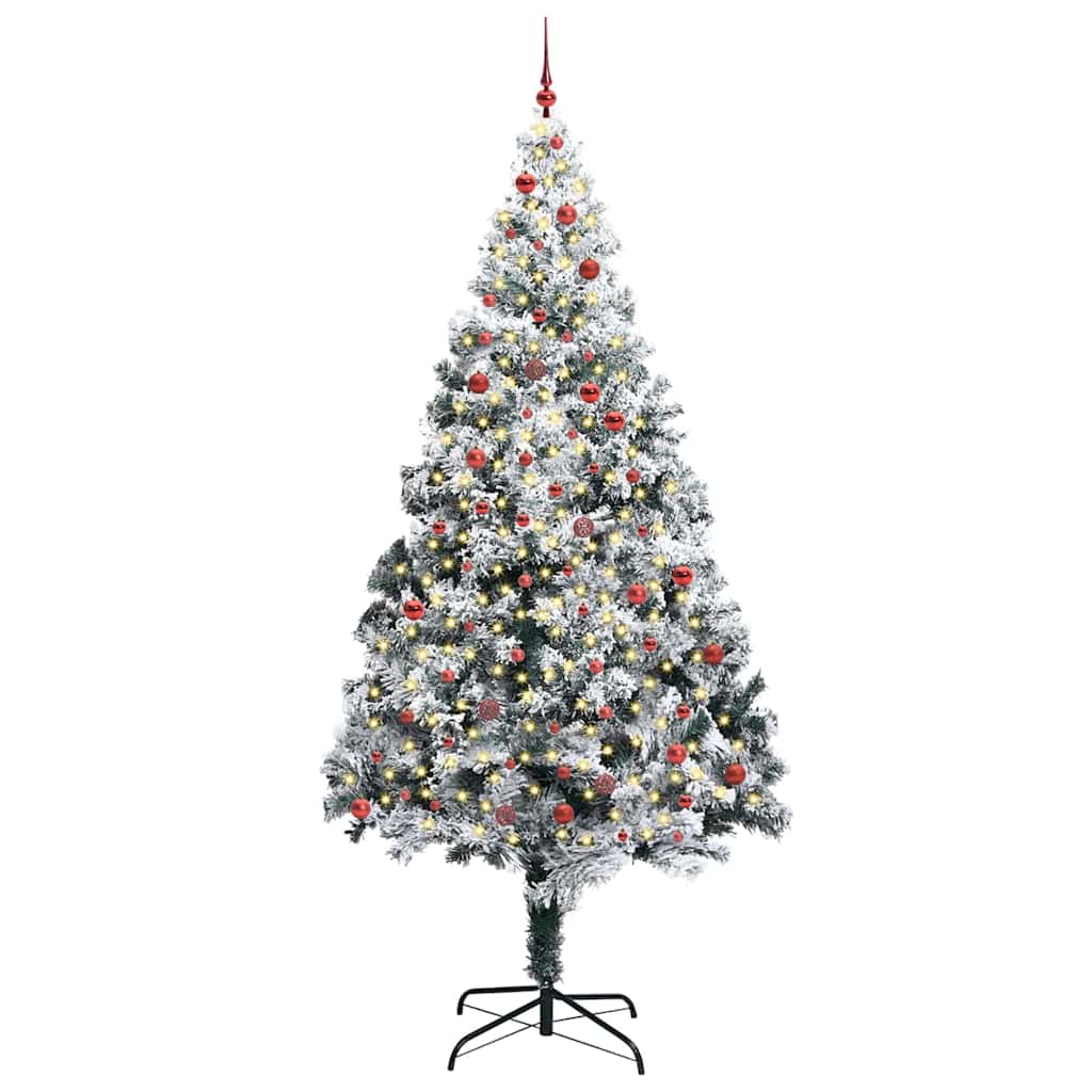 Kerstboom met 300 LED met standaard Groen 300 cm PVC