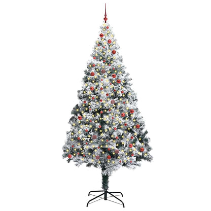 Kerstboom met 300 LED met standaard Groen 300 cm PVC