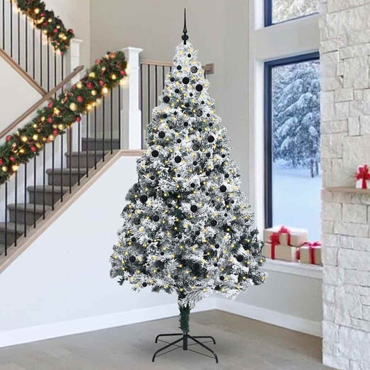 Kerstboom met 300 LED met standaard Groen 300 cm PVC