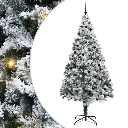 Kerstboom met 300 LED met standaard Groen 300 cm PVC