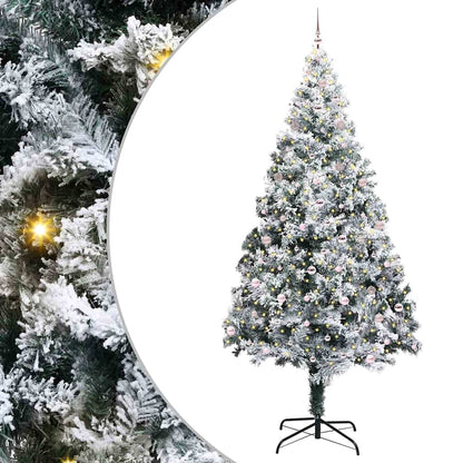 Kerstboom met 300 LED met standaard Groen 300 cm PVC