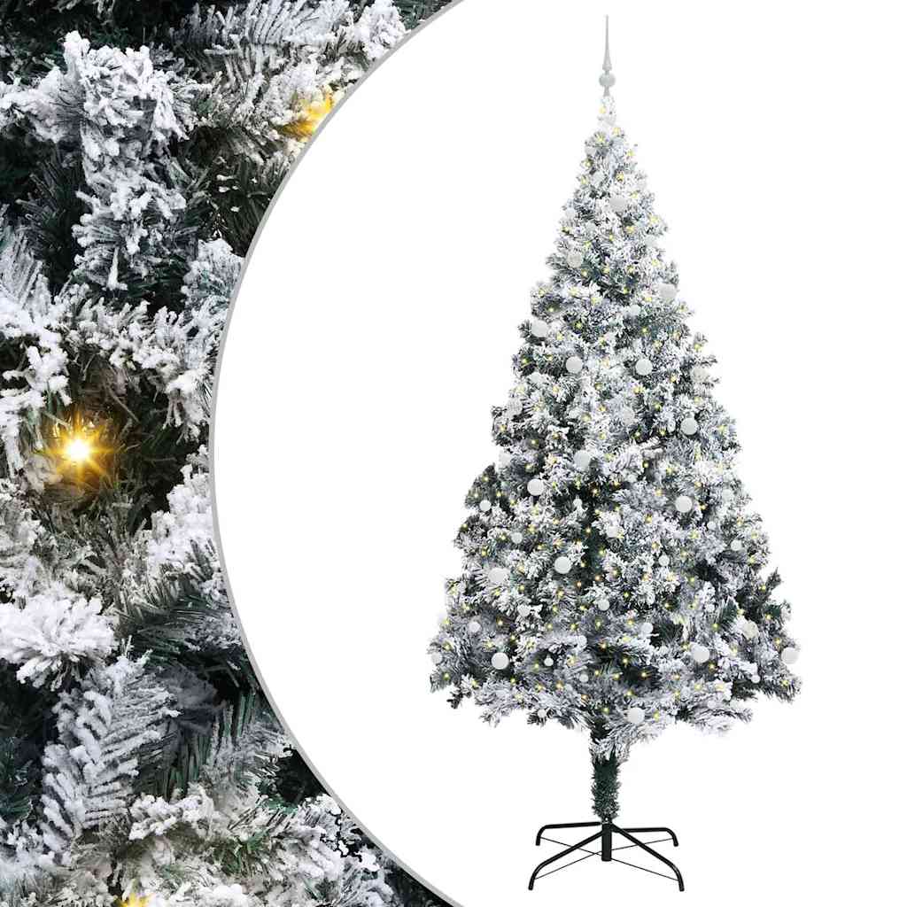 Kerstboom met 300 LED met standaard Groen 300 cm PVC