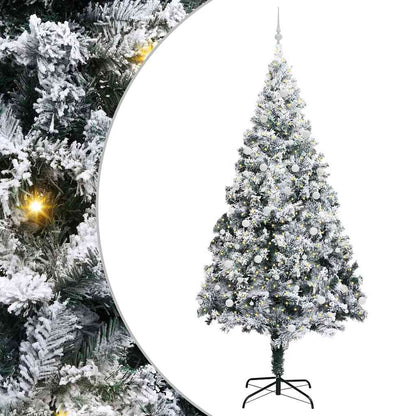 Kerstboom met 300 LED met standaard Groen 300 cm PVC