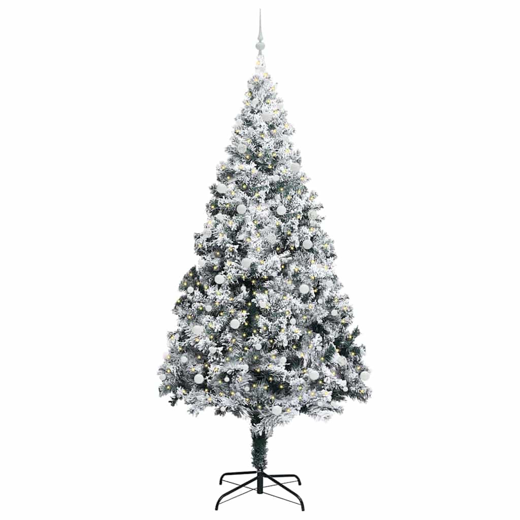 Kerstboom met 300 LED met standaard Groen 300 cm PVC