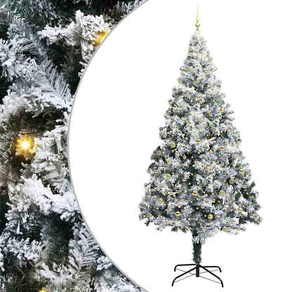 Kerstboom met 300 LED met standaard Groen 300 cm PVC