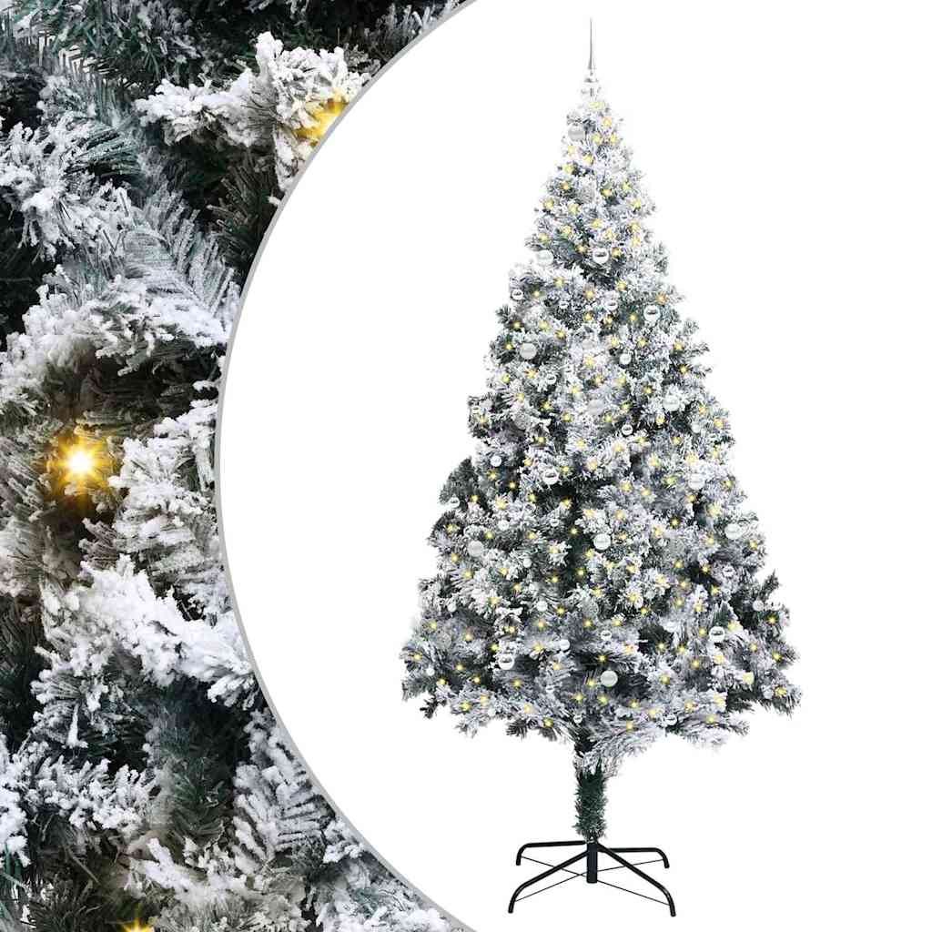Kerstboom met 300 LED met standaard Groen 300 cm PVC