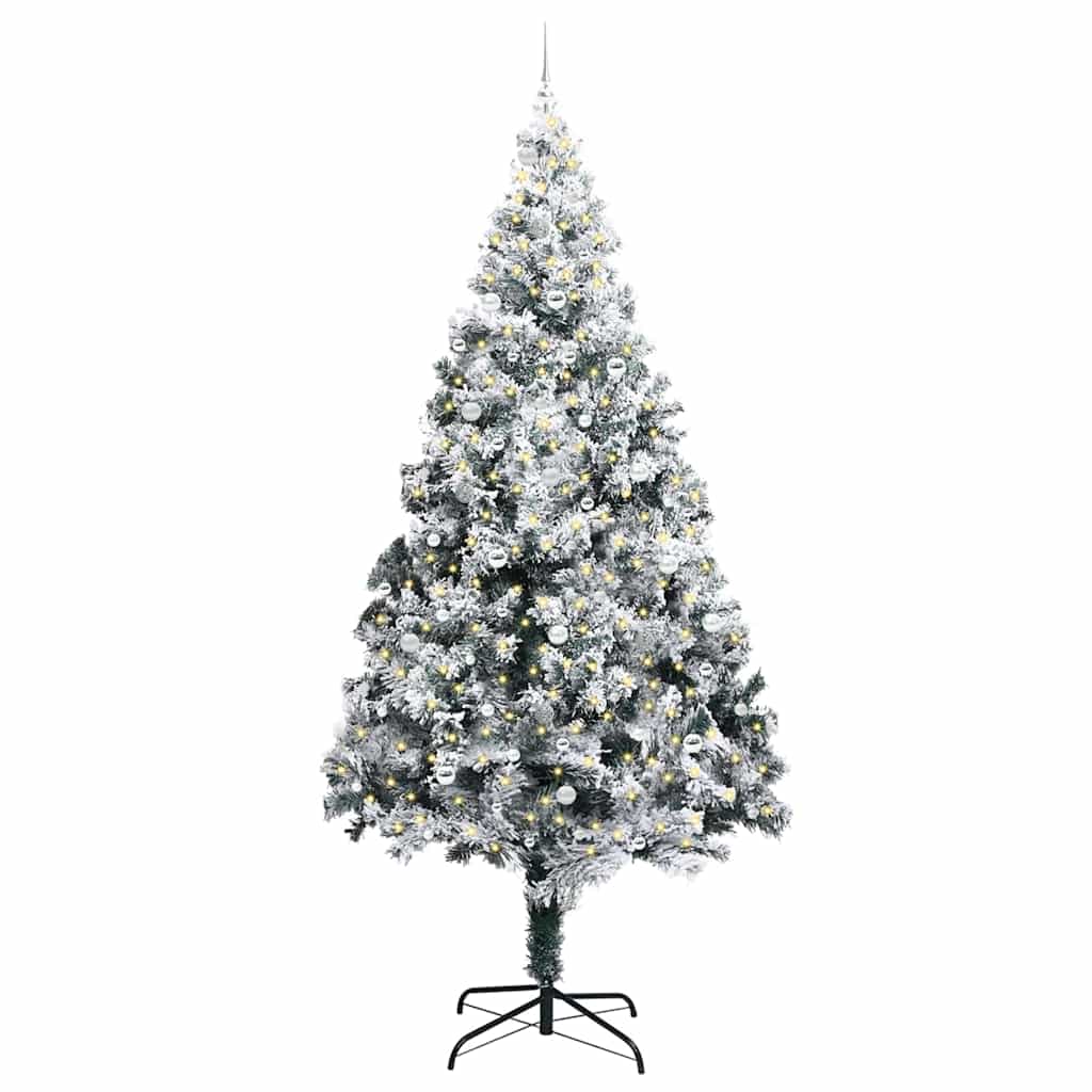 Kerstboom met 300 LED met standaard Groen 300 cm PVC