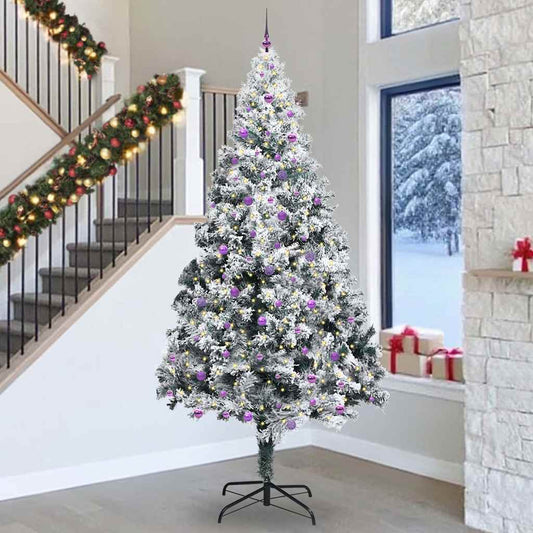 Kerstboom met 300 LED met standaard Groen 300 cm PVC
