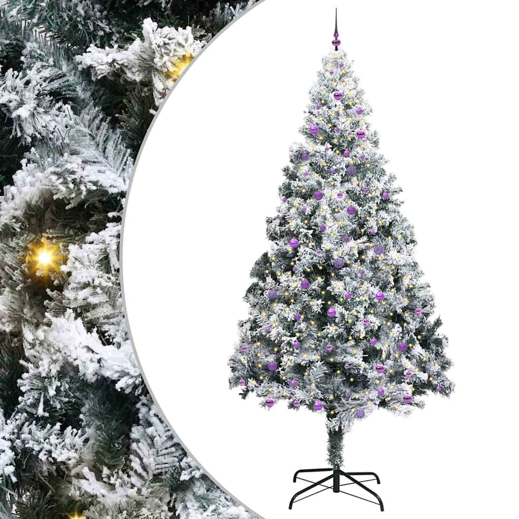 Kerstboom met 300 LED met standaard Groen 300 cm PVC