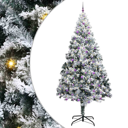 Kerstboom met 300 LED met standaard Groen 300 cm PVC