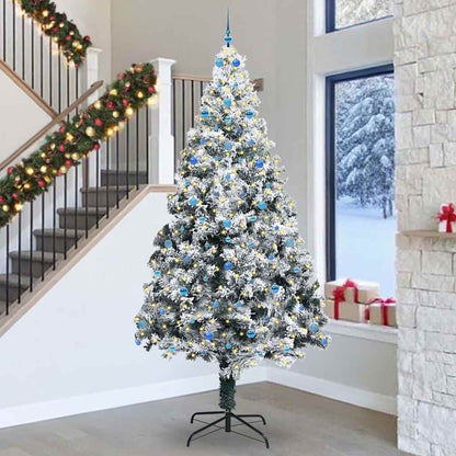 Kerstboom met 300 LED met standaard Groen 300 cm PVC