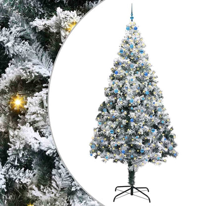Kerstboom met 300 LED met standaard Groen 300 cm PVC