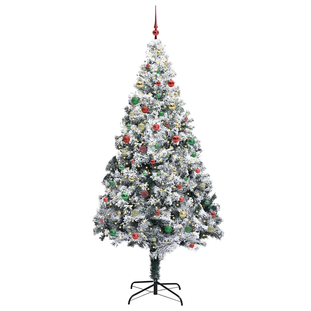 Kerstboom met 300 LED met standaard Groen 300 cm PVC
