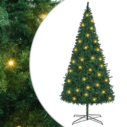 Kerstboom met decoratieve touwlichten Groen 400 cm PVC