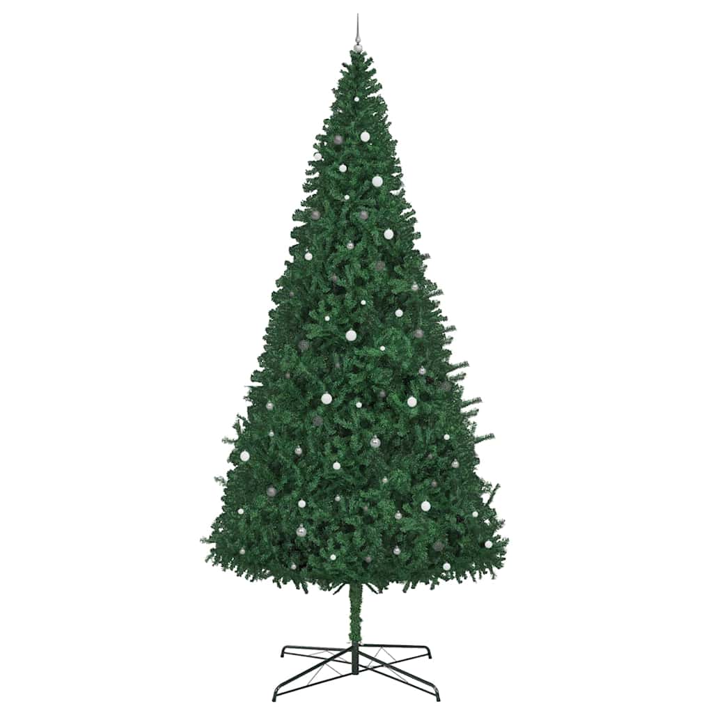 Kerstboom met decoratieve touwlichten Groen 400 cm PVC